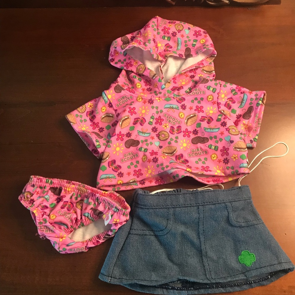 Build A Bear Girl Scout Outfit